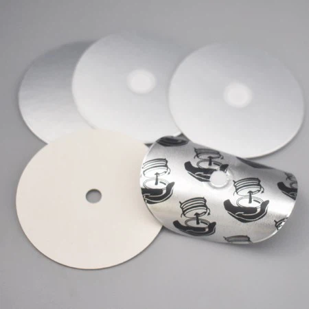 E-PTFE Bottles Vent Aluminum Foil Seal Liner