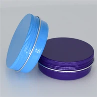 10ml IN35mm Height17mm Round Aluminju Kosmetiċi Tin Kontenitur Metal Aluminju Vażett