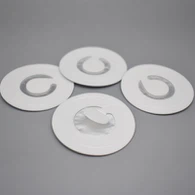 36mm 47mm Induzzjoni Flixkun Kap Lift & Iġbed Aluminum Foil Siġill Liner Wad Għall Issiġillar Biex Totali Mobil Lubrikanti Żejt PE Plastic B